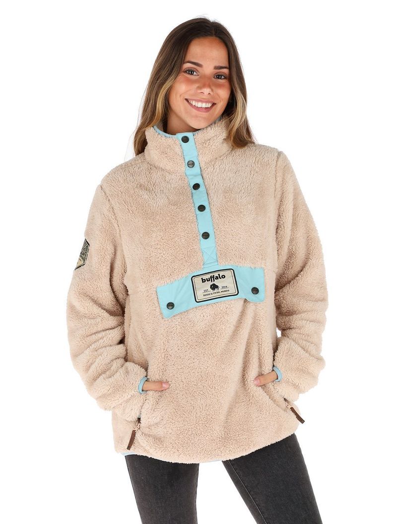 Chaqueta Indigo Beige Mujer-0