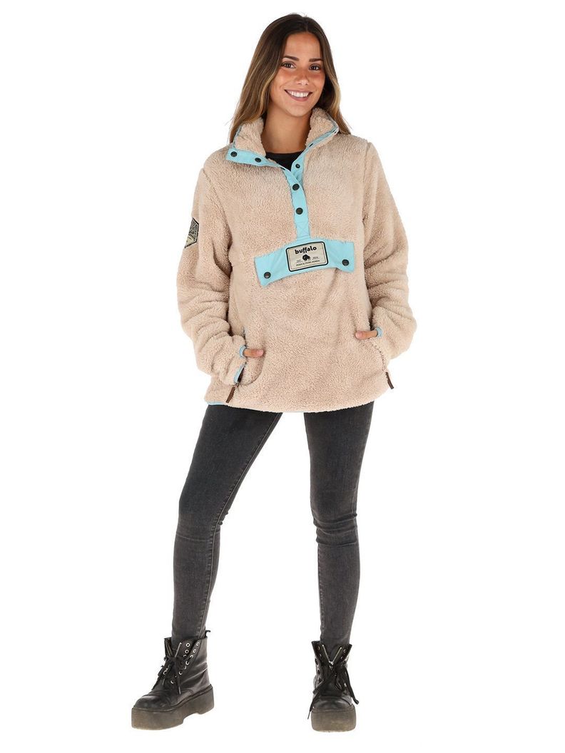 Chaqueta Indigo Beige Mujer-1