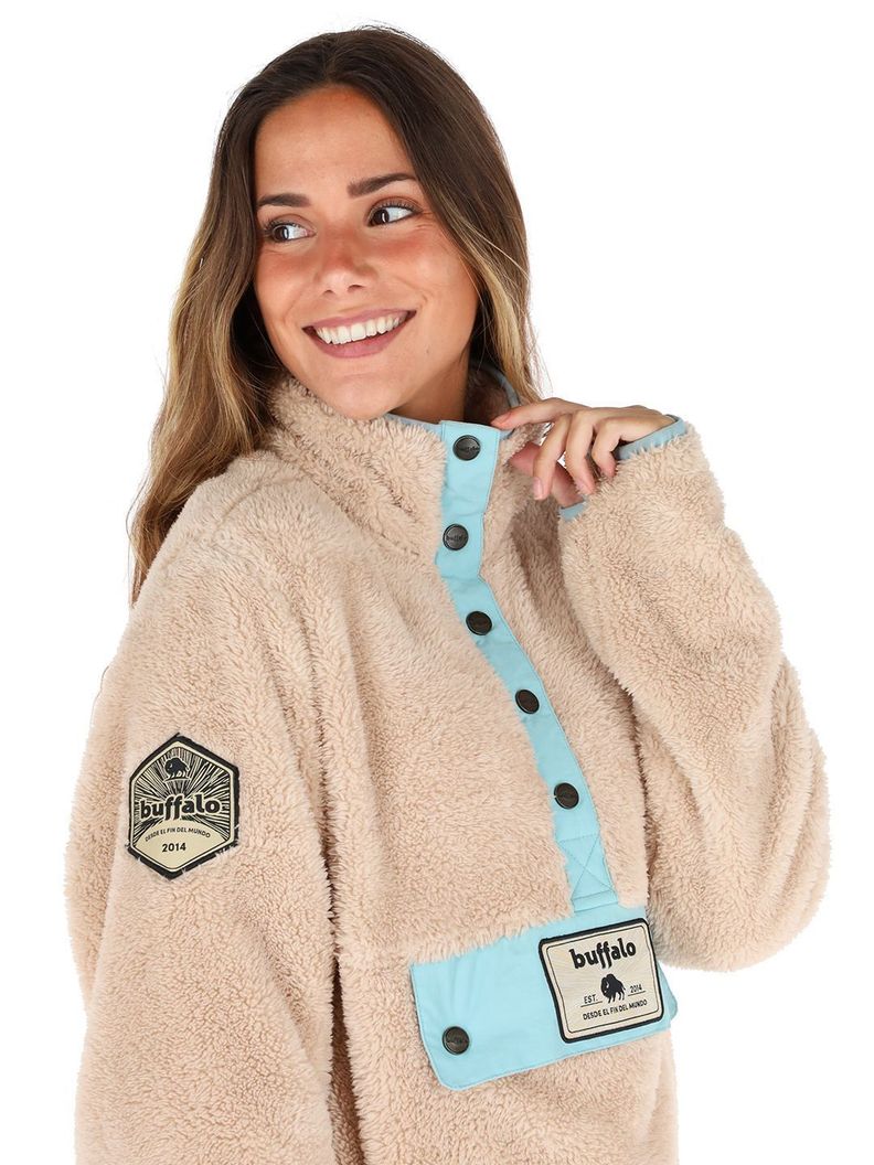 Chaqueta Indigo Beige Mujer-3