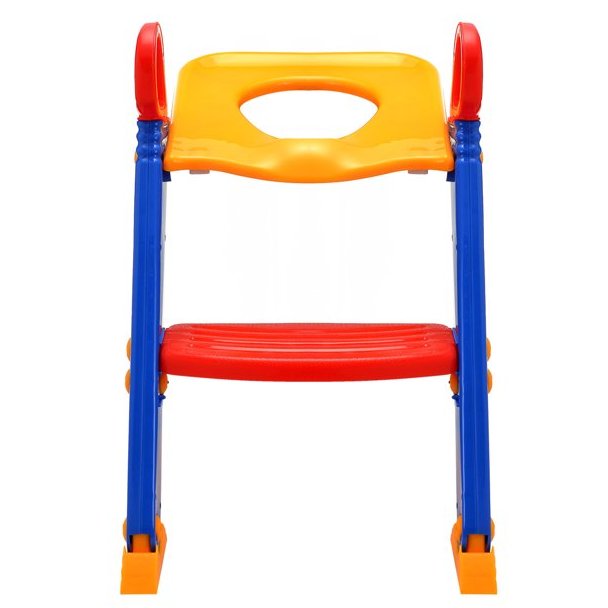Asiento Para Inodoro Con Escalera Para Niños-3