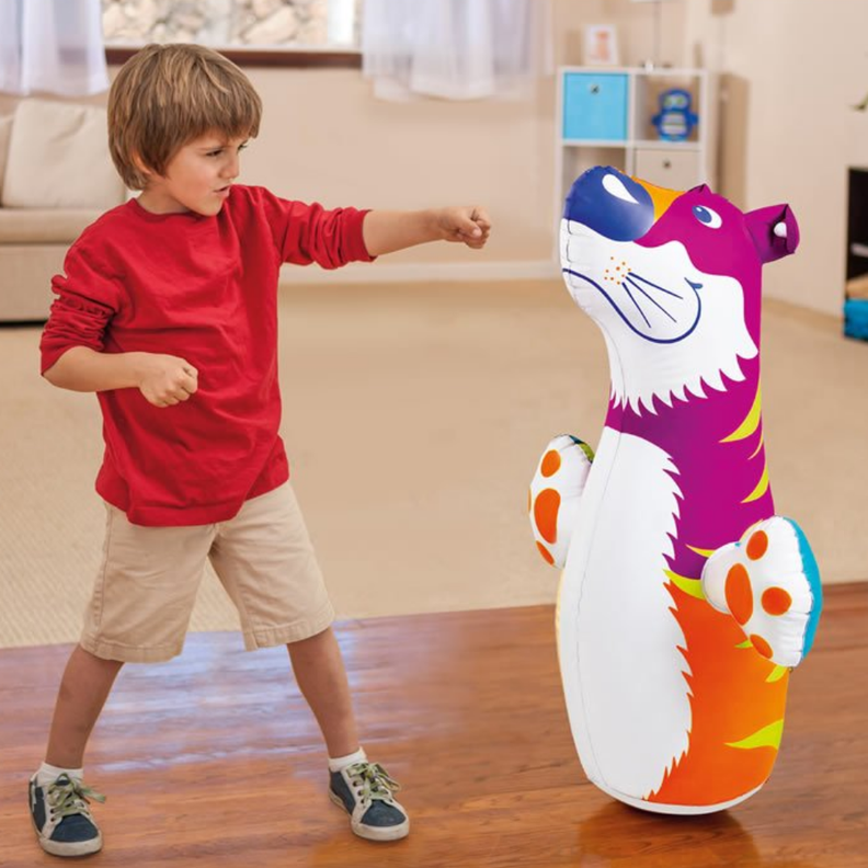Tigre Porfiado Inflable Bop Bags-2