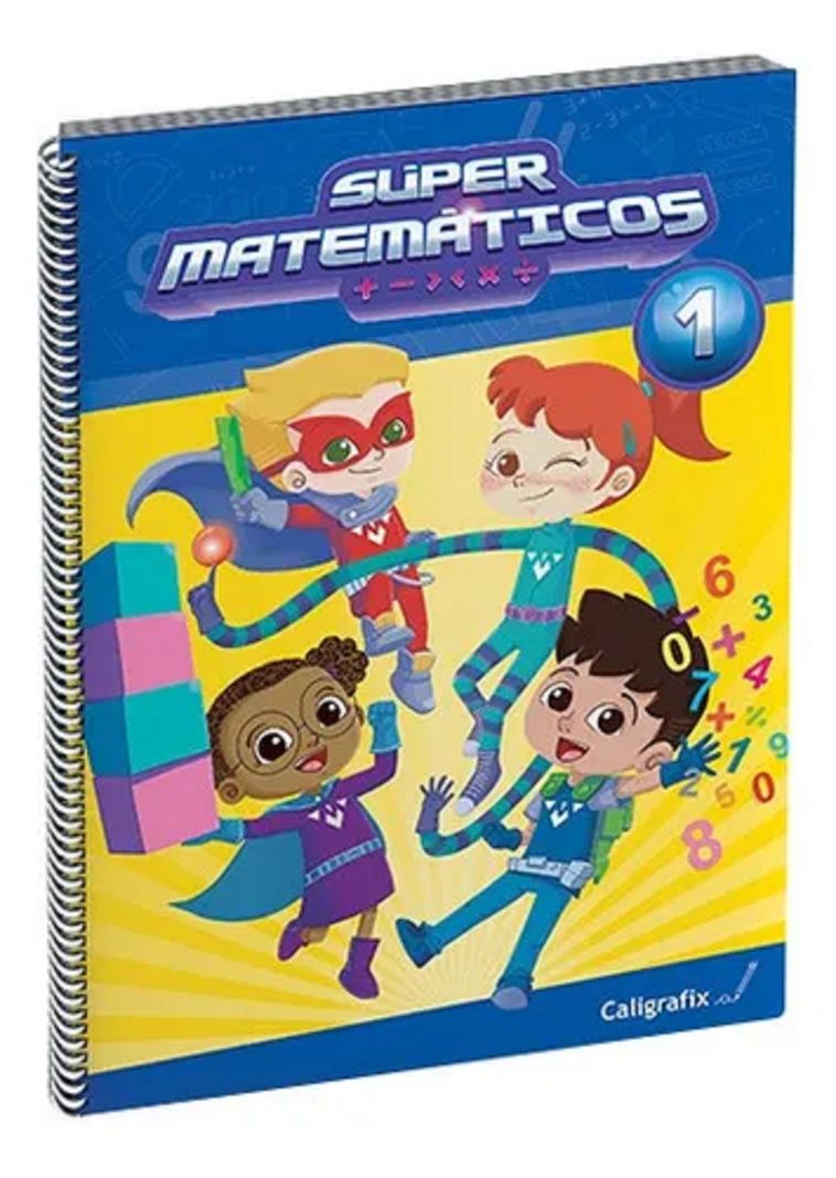 Super Matematicos N°1 Edicion Actualizada Caligrafix-0