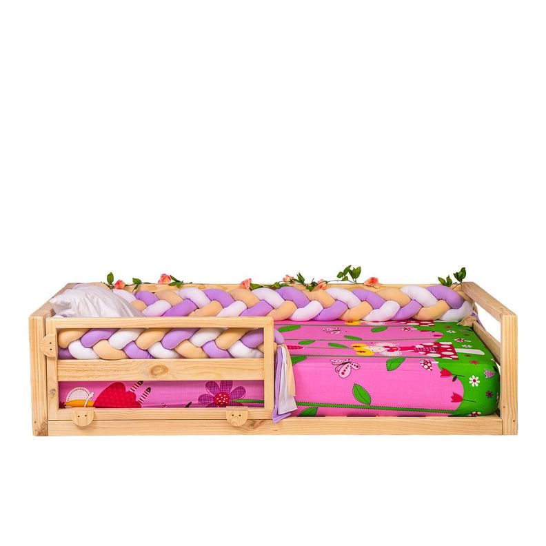 Cama montessori, Cama bh para niños - 1,5 Plaza-0