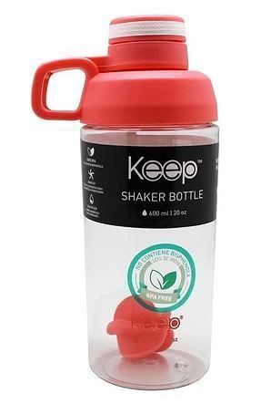 BOTELLA SHAKER 600ML KEEP rosado-0