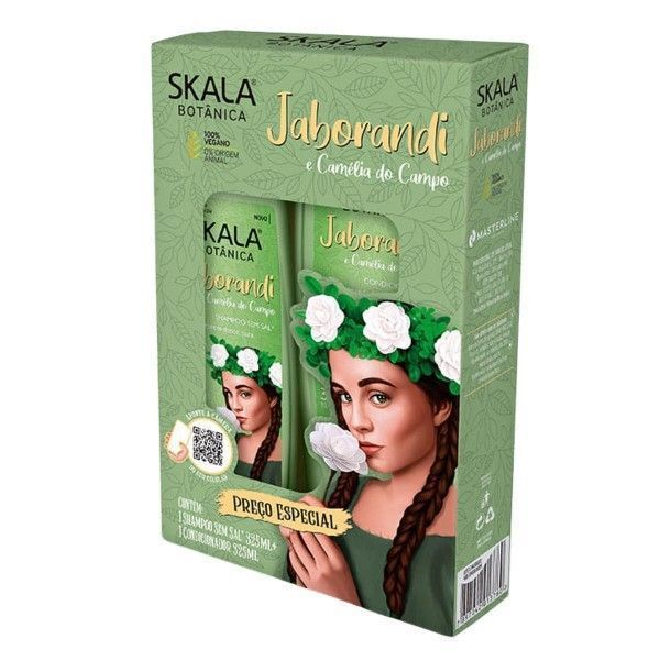 KIT SHAMPOO + ACONDICIONADOR JABORANDI SKALA (CABELLOS GRASOS)-0