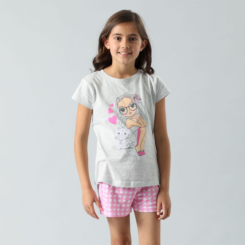 Pijama 2P M/Corta - Short-0