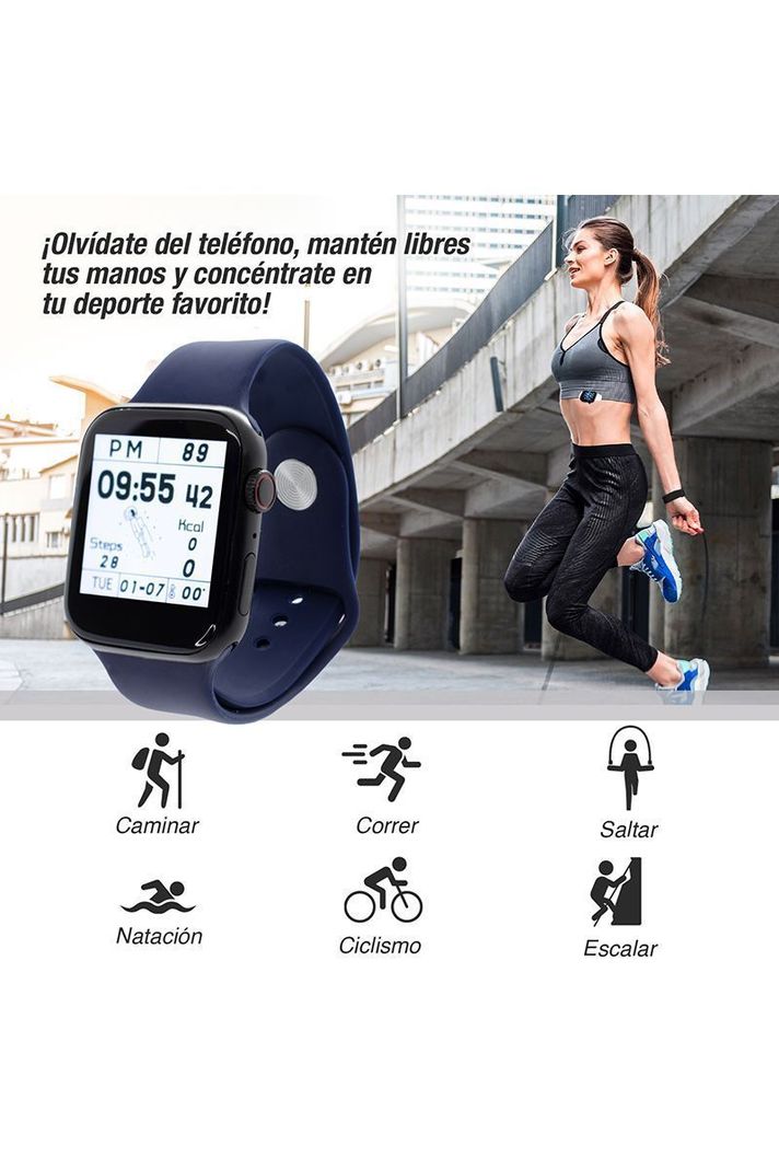 Reloj Inteligente Smartwatch ZN76 Negro-4
