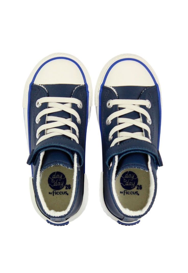Zapatilla day to day caña velcro elastico niño 943-2