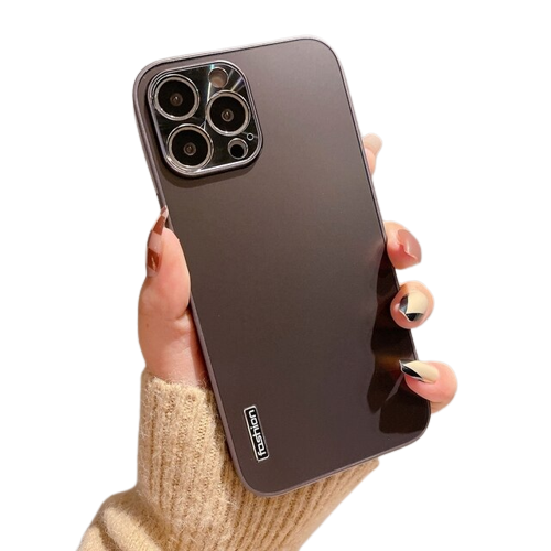 Carcasa Con Proteccion Camara Para iPhone SE 2022 / Mate Negro-0