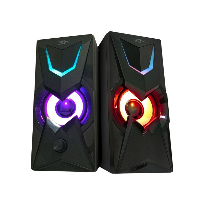 Parlante Pc Gamer Gwydyon Real Gamer Sound - Puntostore-0