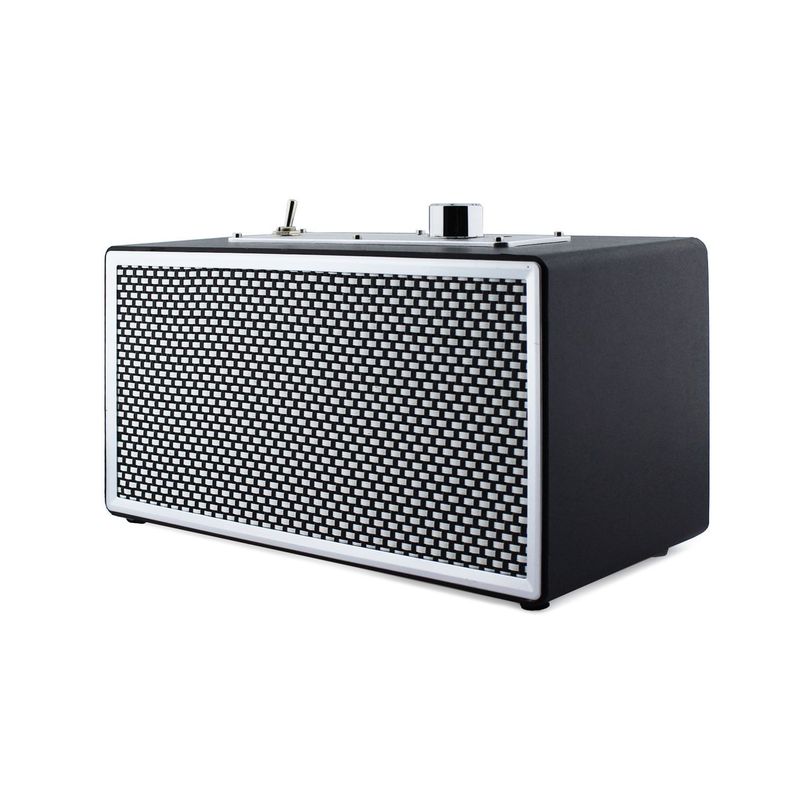 Parlante Retro Portatil 20w Bluetooth - PuntoStore Negro