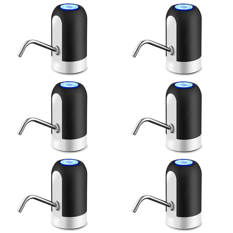 Pack 06 Dispensadores De Agua Eléctrico Recargable para Botellón-1