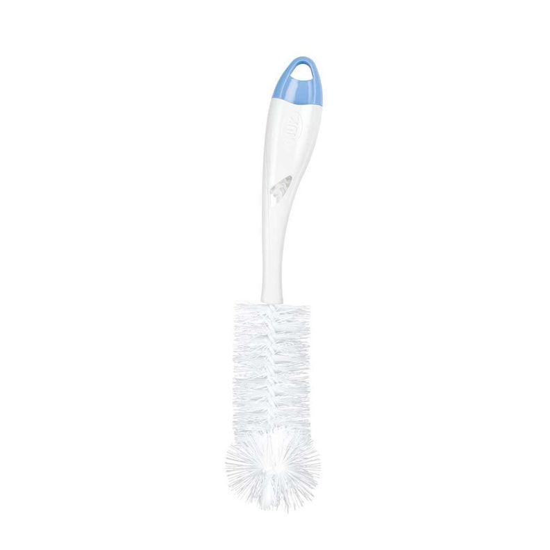 Cepillo limpia mamadera 2 en 1 Azul-0