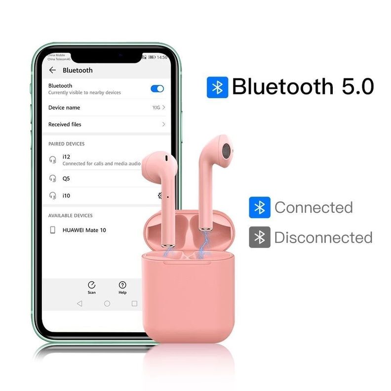 Audífonos Inalámbricos  Bluetooth Para Iphone Samsung Huawei Xiaomi-3