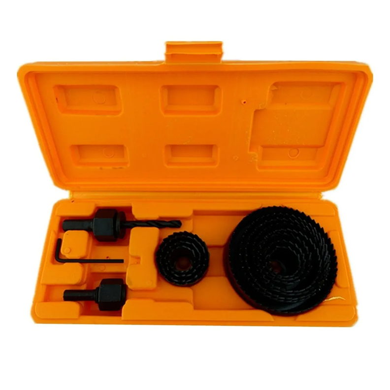 Juego Hoja Broca Sierra Copa Para Madera 15 Piezas Toolmak-0