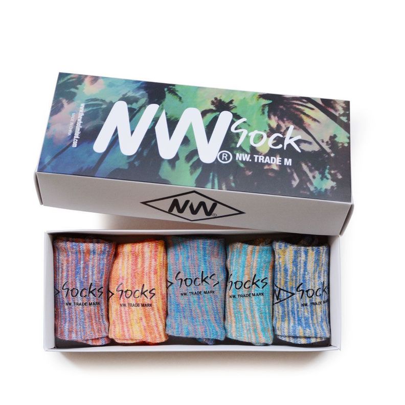 Calcetines con diseño, NW, modelo invisible, pack de 5-1