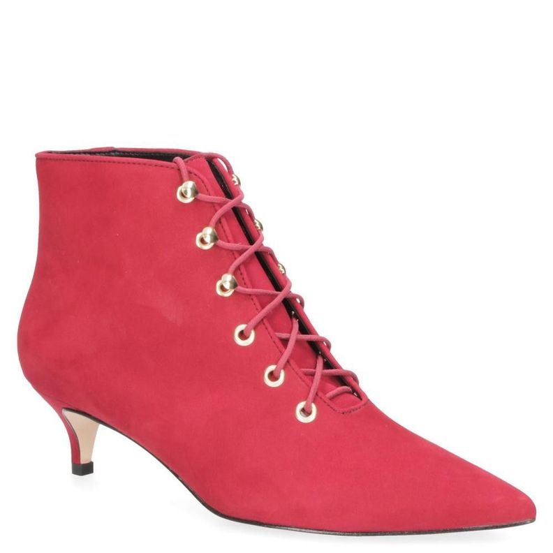Botin Casual Mujer Mingo - T901 Rojo