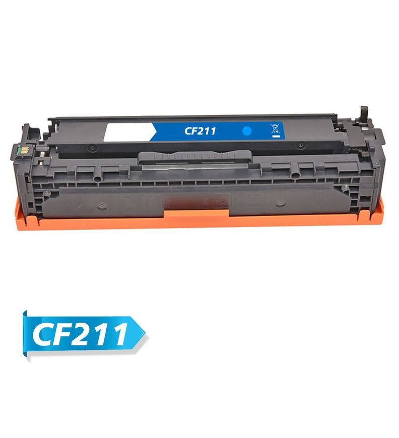 Toner compatible para Hp 125A Cyan CF211 Laserjet Pro MFP-M276NW-0