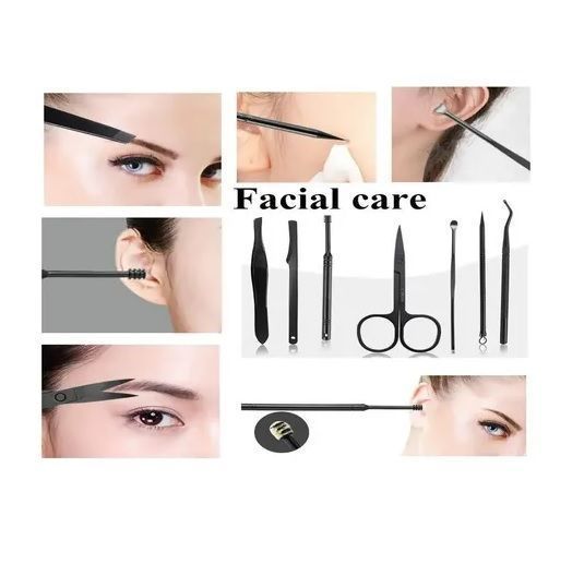 Set Manicure Set Pedicure Corta Cuticulas Corta Uñas Kit Uña-1