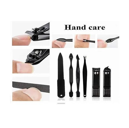 Set Manicure Set Pedicure Corta Cuticulas Corta Uñas Kit Uña-2