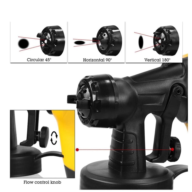 Pistola Pulverizadora De Pintura Kit Para Pintar-1