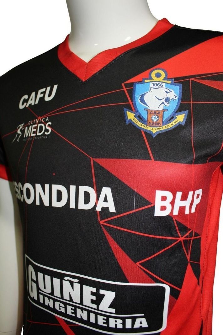      Camiseta Antofagasta 2020 Visita Negra Nueva Original Cafu-1