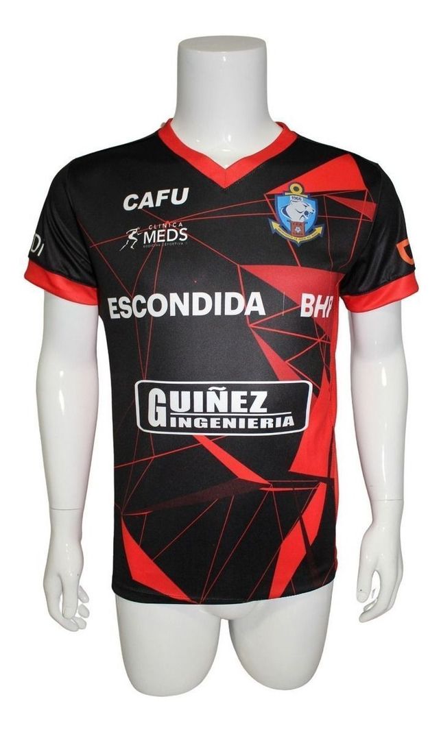      Camiseta Antofagasta 2020 Visita Negra Nueva Original Cafu-0