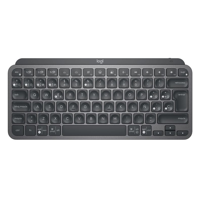 Teclado Logitech Mx Mini Keys Grafito-0