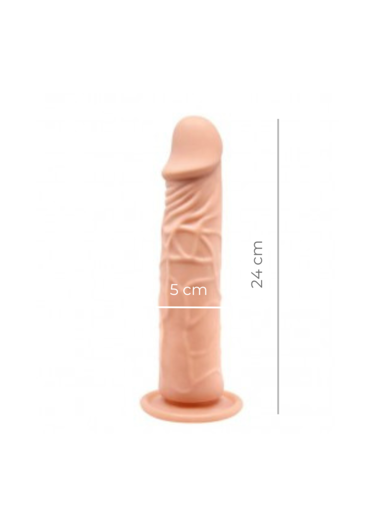 Calvin dildo realistico 20cm c/ sopapo-2