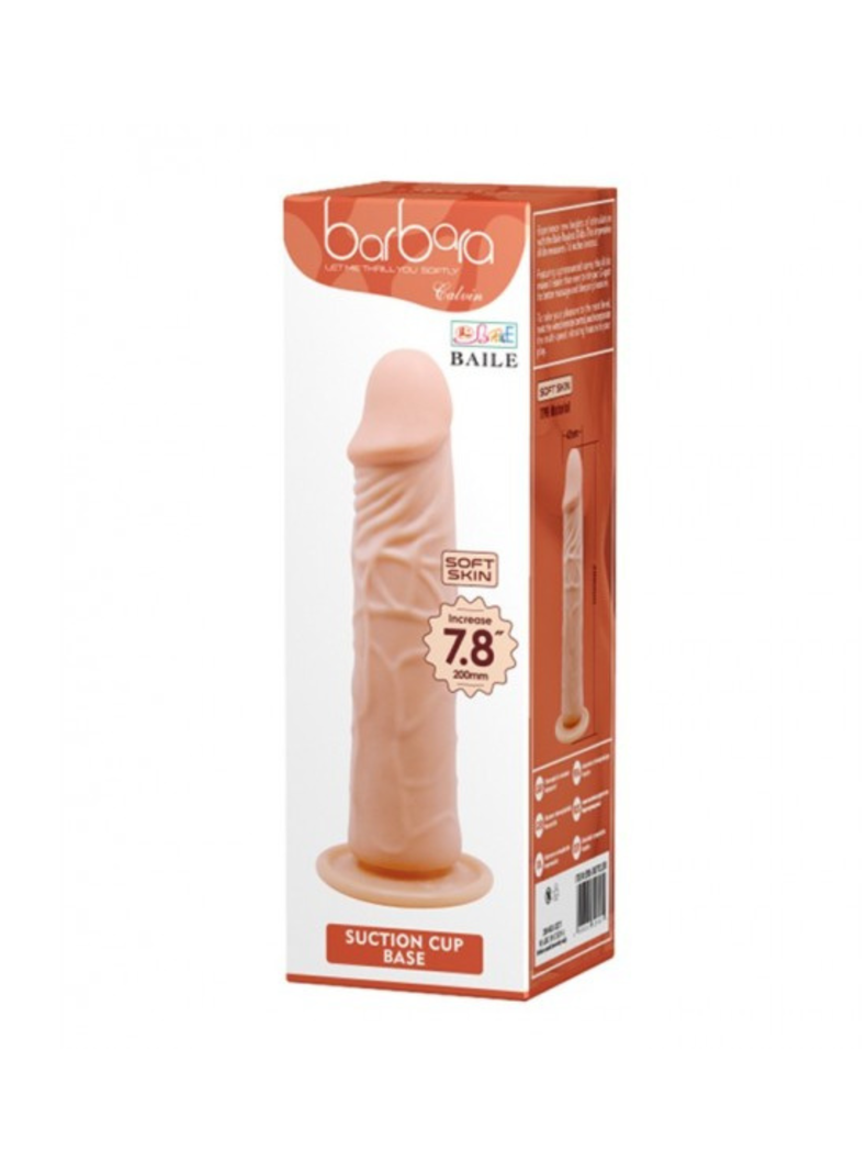 Calvin dildo realistico 20cm c/ sopapo-3