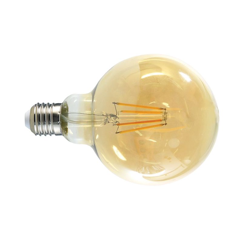 Ampolleta Globo LED E-27 Filamento 6W G95 Dimeable SEC-2