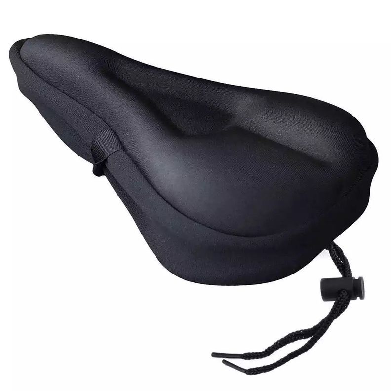 Funda Sillín de Bicicleta Universal, Gel Acolchonado -0
