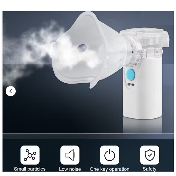 Nebulizador Inhalador Recargable Todas Las Edades-1