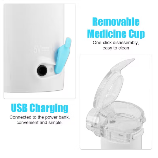 Nebulizador Inhalador Recargable Todas Las Edades-2