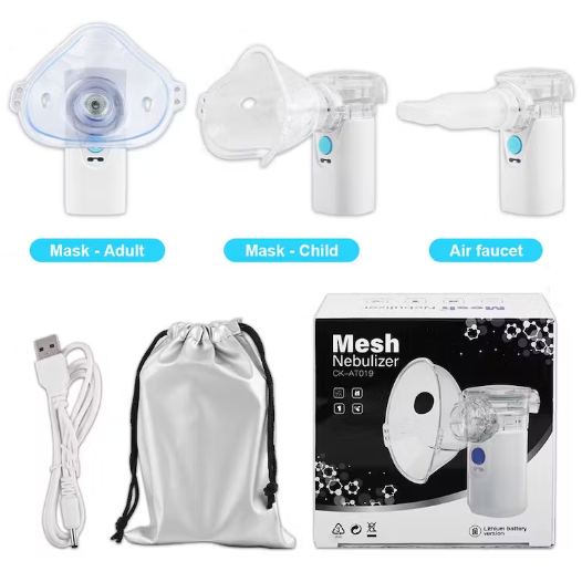 Nebulizador Inhalador Recargable Todas Las Edades-5