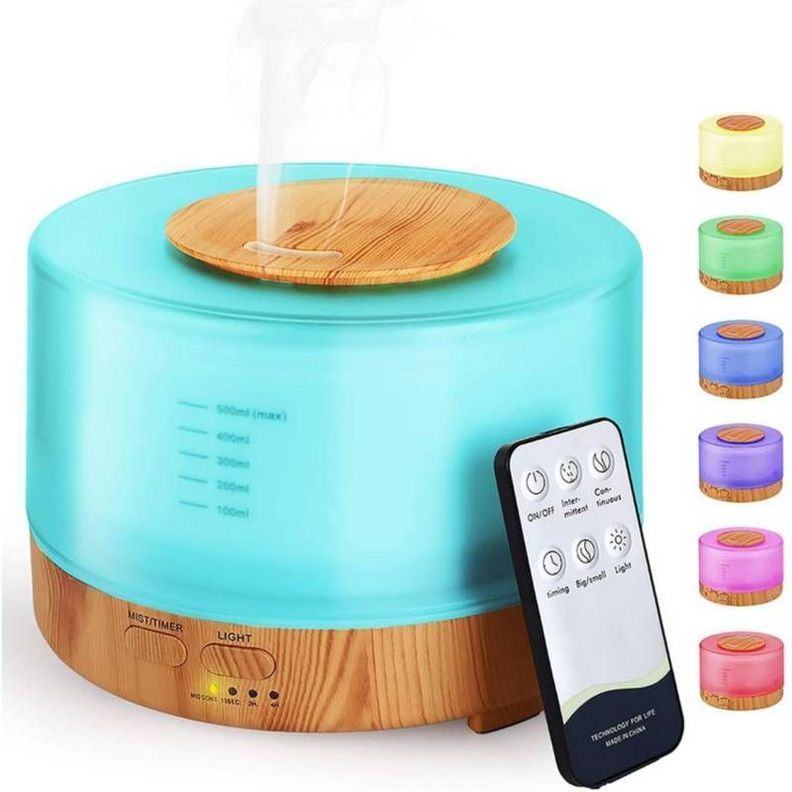 Difusor De Aromas Humidificador Led-2