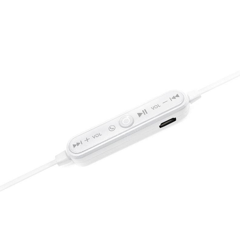 Audifonos Deportivos Bluetooth Manos Libres Blanco Audiopro-2