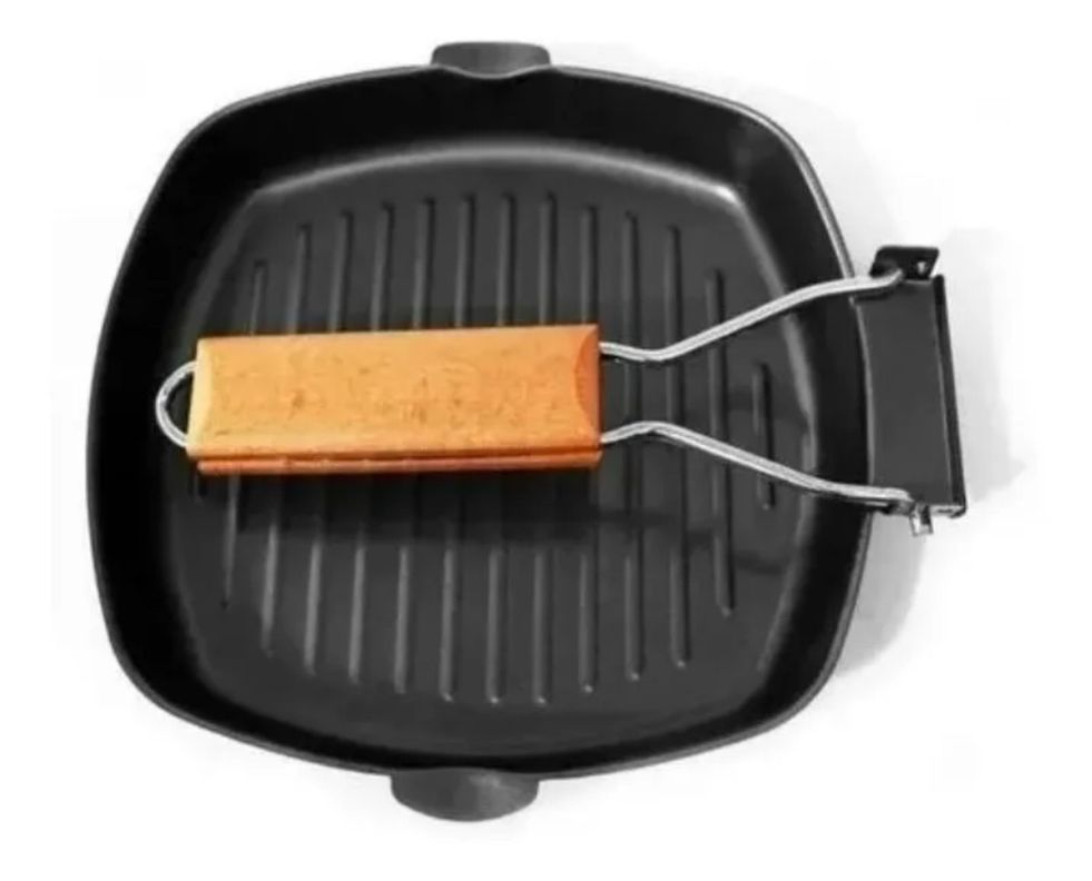 Sarten Cuadrado Para Parrilla Plancha Grill-0