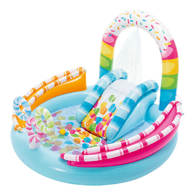 Centro de Actividad Inflable Dulces Candy Fun-1