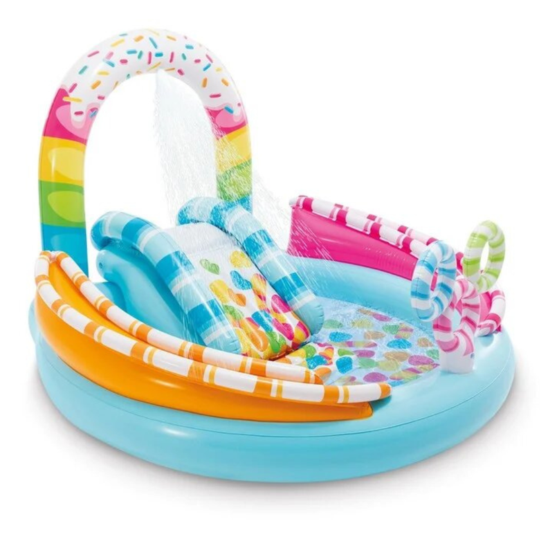 Centro de Actividad Inflable Dulces Candy Fun-0