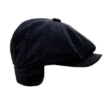 Boina hombre invierno Bristol azul marino-3