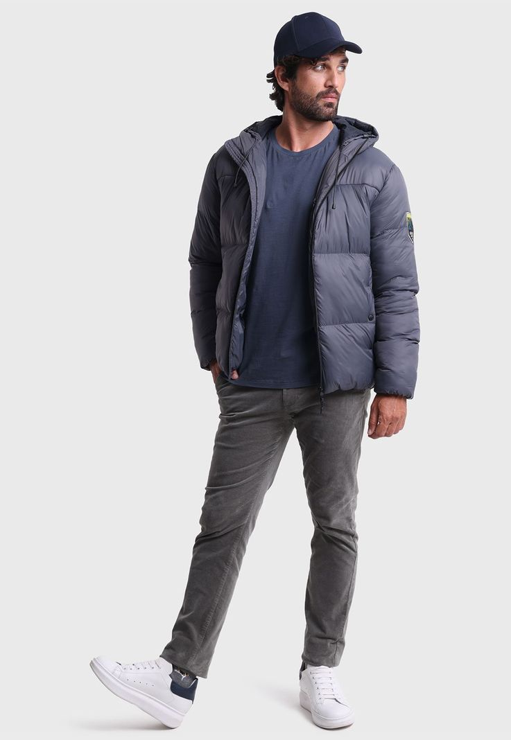 Parka Con Capucha Arrow CA2508FGR-5