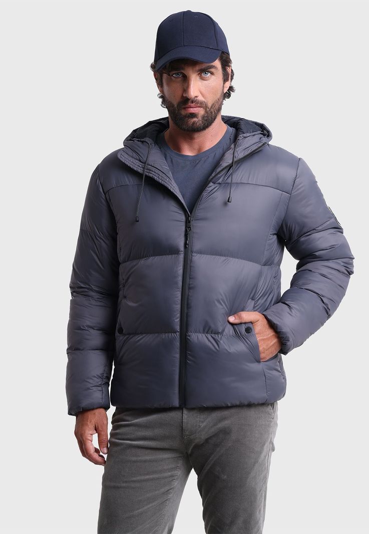 Parka Con Capucha Arrow CA2508FGR-1