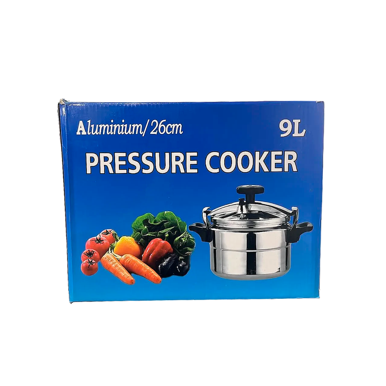 Olla A Presion Cocina Hogar Aluminio 9 Litros 26cm-0