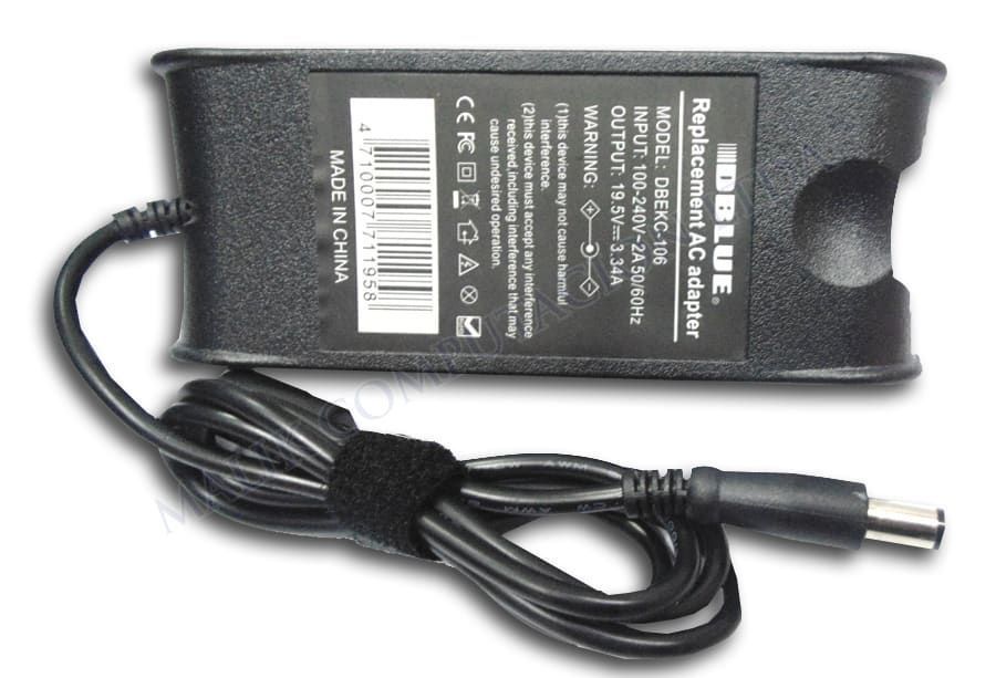 CARGADOR NOTEBOOK 19.5V 3.34A PARA DELL Vostro 1700-0