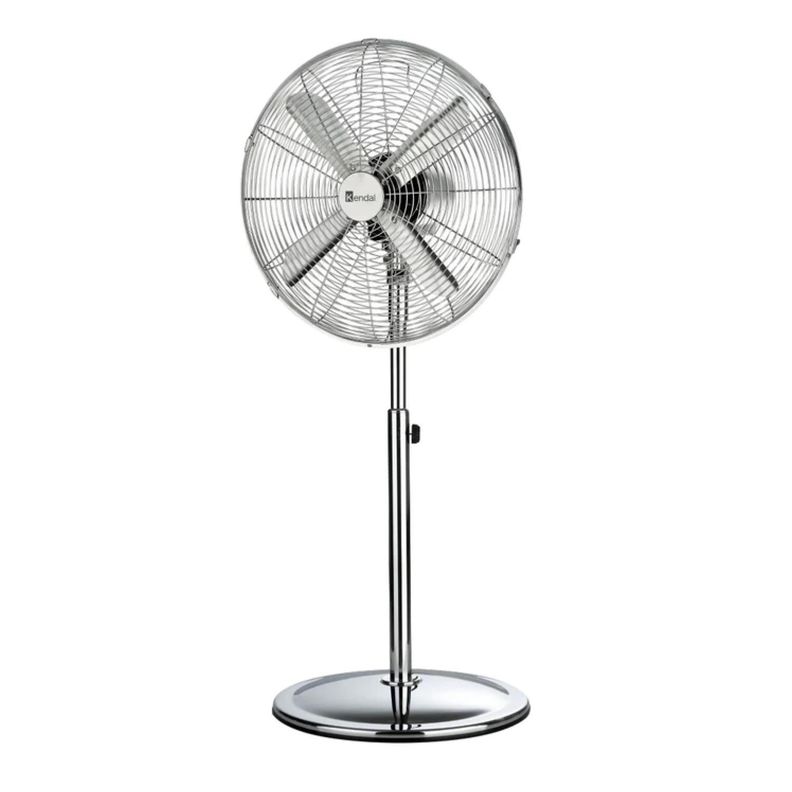 Ventilador De Pie 16 Pulgadas 60W 3Vel Acero-0