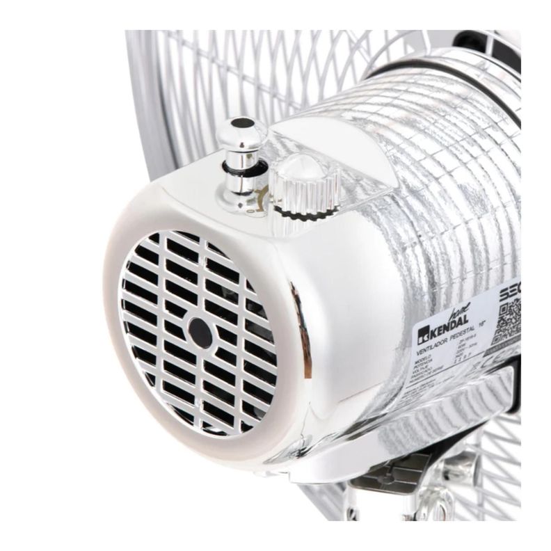 Ventilador De Pie 16 Pulgadas 60W 3Vel Acero-1