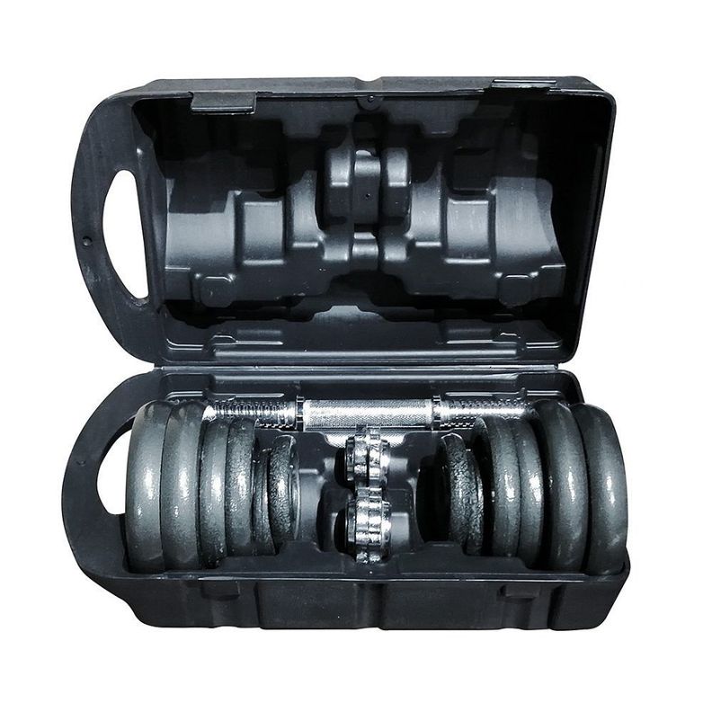 Set de Mancuernas 20kg con Maleta Ironfit-2