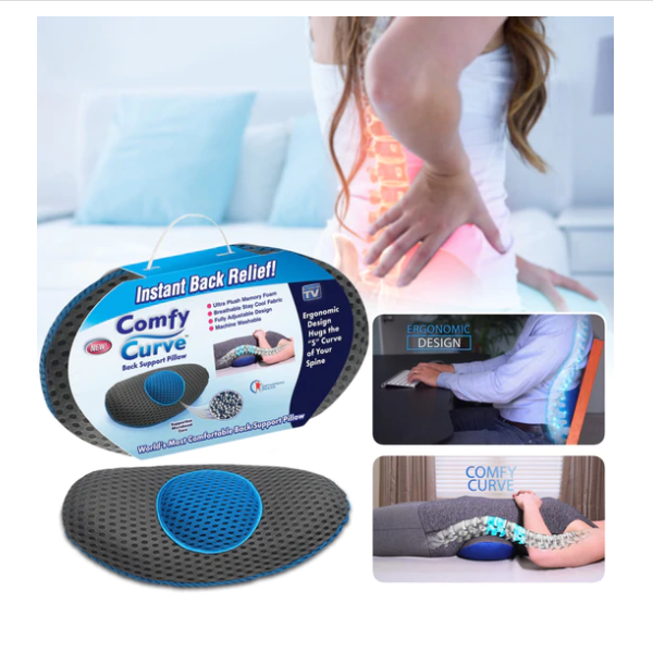 Almohada Ergonómica De Apoyo Lumbar Y Espalda -7
