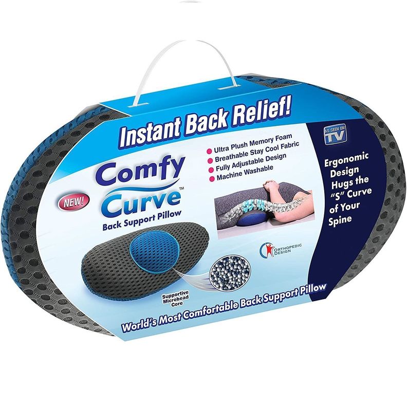 Almohada Ergonómica De Apoyo Lumbar Y Espalda -0
